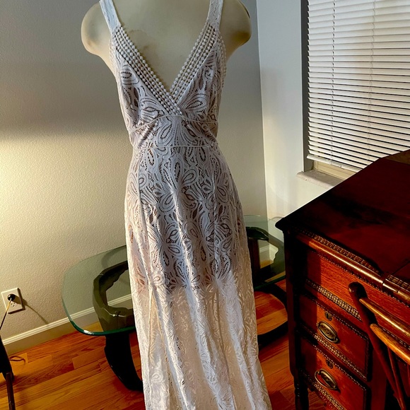 Sexy culture backless GUESS Los Angeles dress - Picture 4 of 12